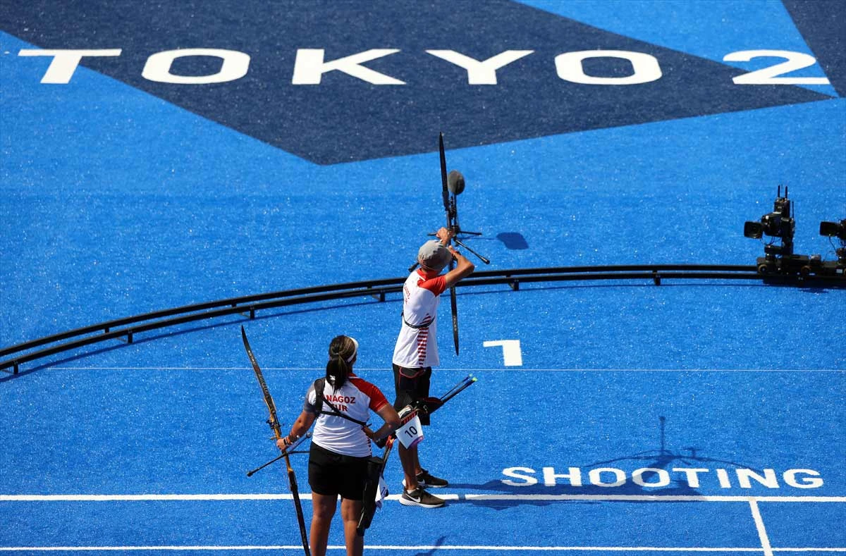 Milli okçular Mete Gazoz ve Yasemin Ecem Anagöz olimpiyat 4'üncüsü
