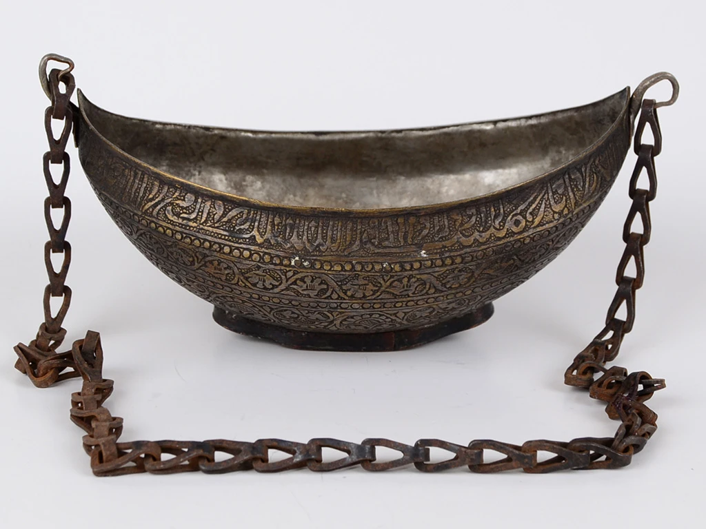 Osmanlı-Bakır-Üzeri-Yazılı-Keşkül-ü-Fukara