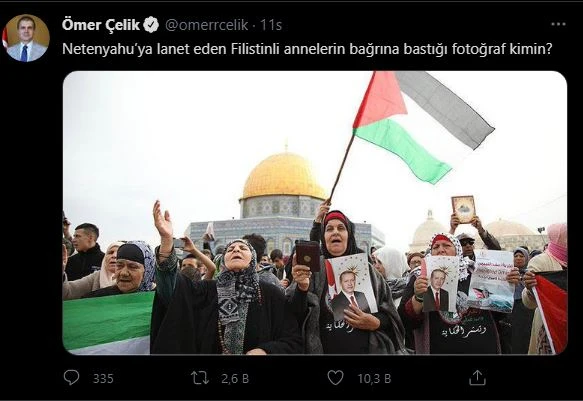 Ömer Çelik’ten Akşener’e fotoğrafla cevap