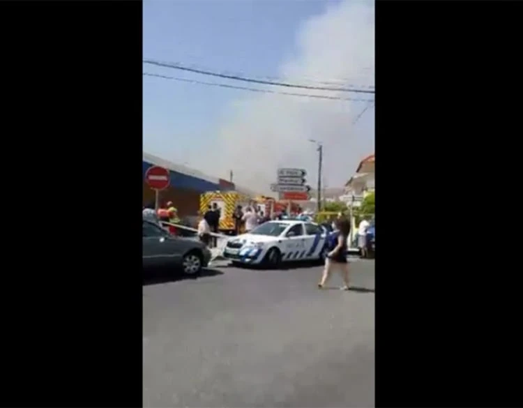 Portekiz'de süpermarket yakınına düşen uçak faciaya yol açtı: 4 ölü