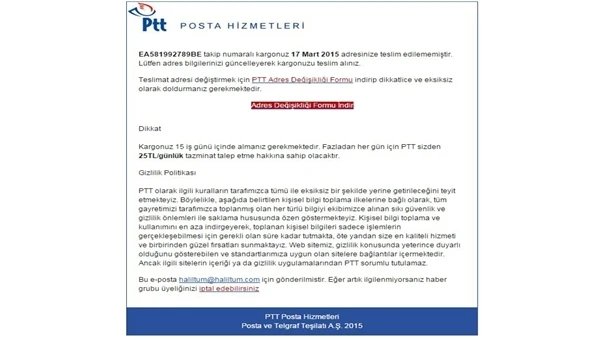 Bu e-posta’ya dikkat! Sanal dolandırıcılıkta yeni yöntem