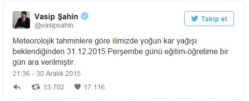 Okullar tatil mi, İstanbul'da yarın okullar tatil mi - Kar yağışı, İstanbul 31 Aralık Perşembe