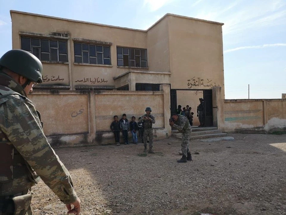 Milli Savunma Bakanlığı: Pkk/Ypg, Resülayn'daki okulu mevziye dönüştürdü