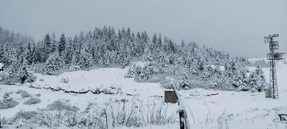 Mevsimin ilk karı yağdı! Yurdun dört yanı beyaza büründü
