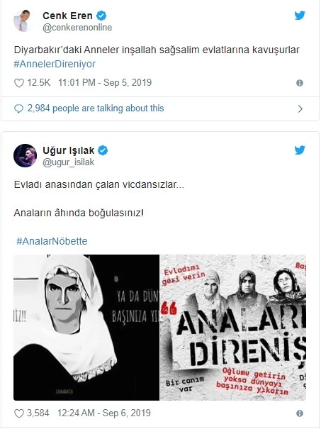 Diyarbakır annelerine sanatçılardan destek