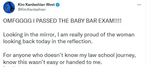 3 defa kaldı, dördüncüde geçti: Kim Kardashian avukat oluyor