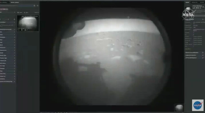 NASA'nın kaşifi Perseverance Kızıl Gezegen'e indi