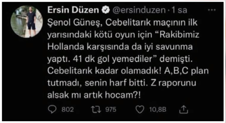 Hollanda mağlubiyeti sonrası Şenol Güneş iki ismi hedef aldı