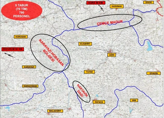 Eren Kış-10 operasyonu başladı: Jandarma komandolar ve JÖH’ler de katılıyor