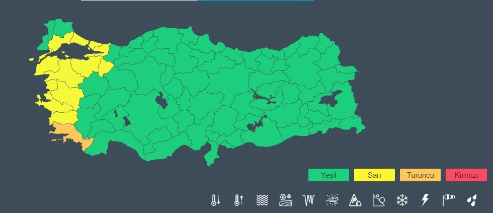 İstanbullular yarına dikkat! Meteoroloji saat vererek uyardı