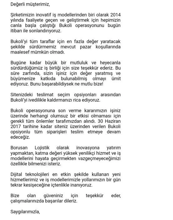 Bir e-ticaret şirketi daha kapanıyor