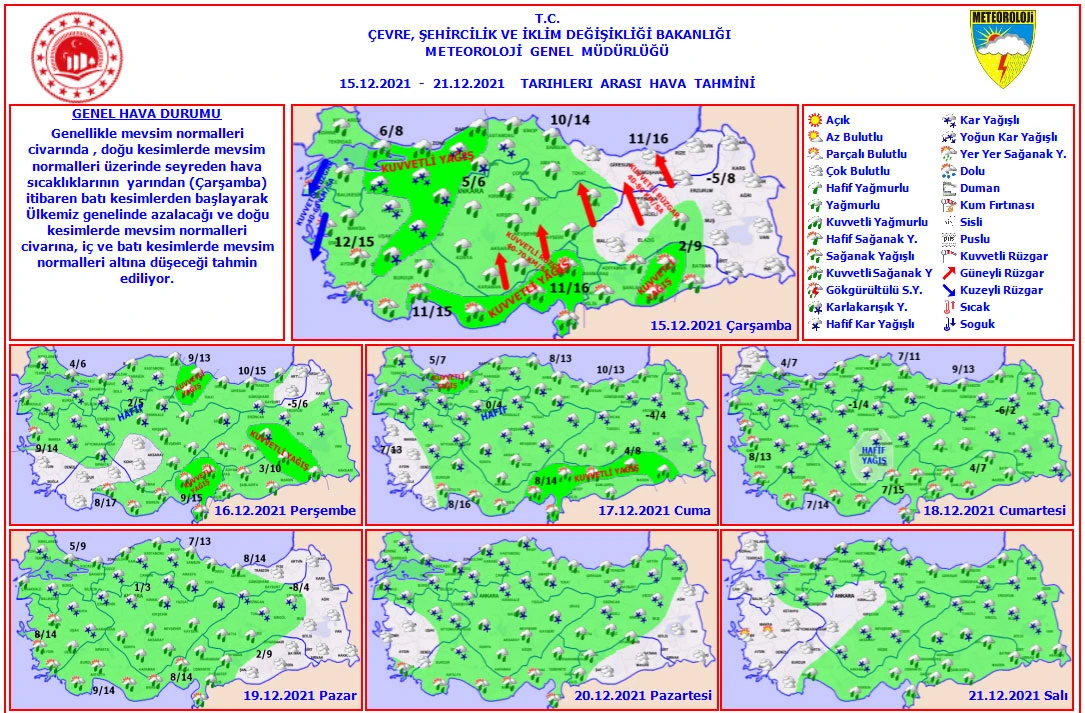 Tarih verildi! İstanbul'a kar geliyor (15 Aralık hava durumu)