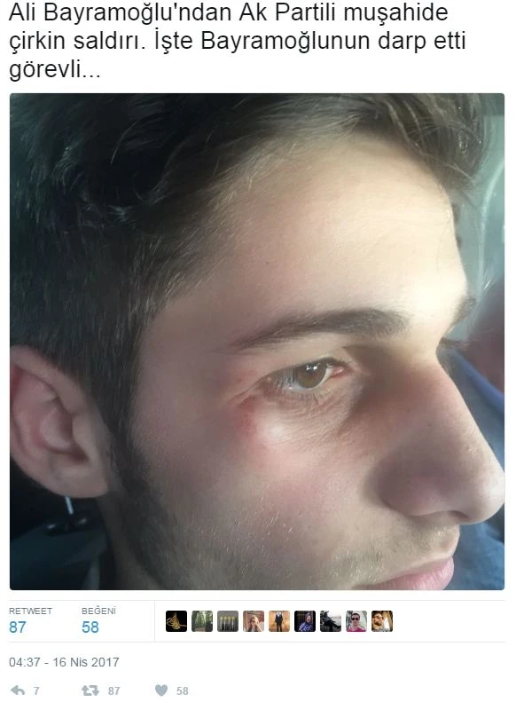 Ali Bayramoğlu yanlış oy kullandı, olay çıkardı