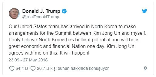 ABD heyeti Kuzey Kore'ye gitti