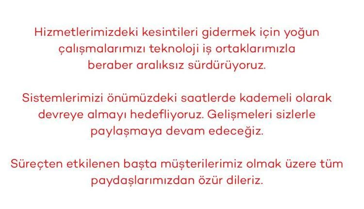 Akbank'ta sorun çözüldü