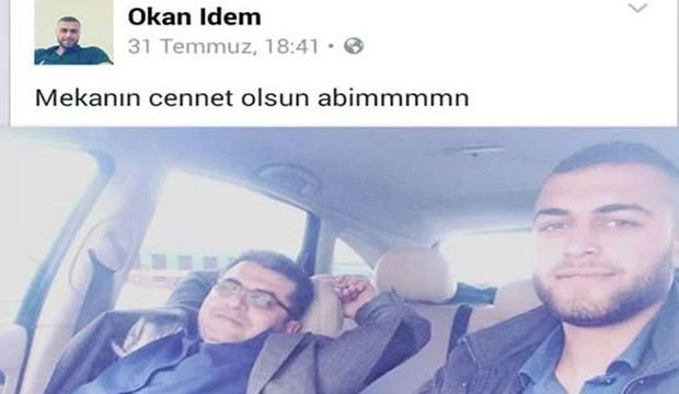 Öldürdü, mekanın cennet olsun abim' yazdı