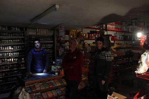 Kemer'de ürküten görüntü