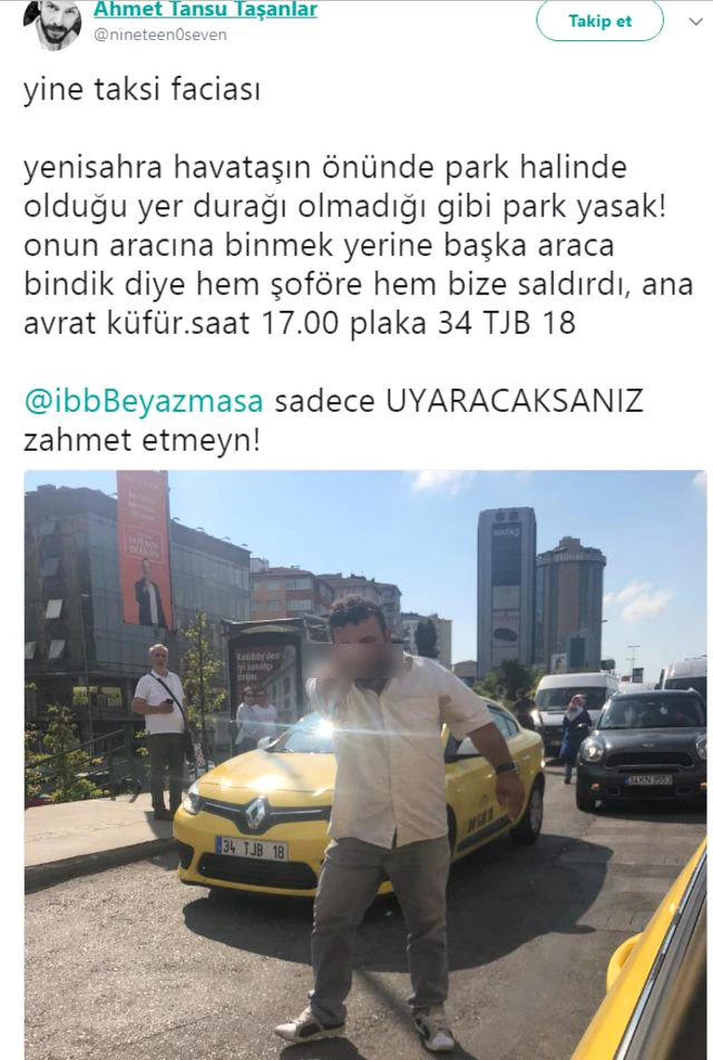 Çukur oyuncusuna taksici saldırdı