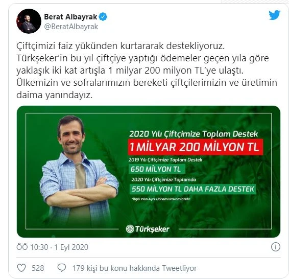 Bakan Albayrak duyurdu: Ödemeler iki kat artışla 1 milyar 200 milyon TL’ye ulaştı