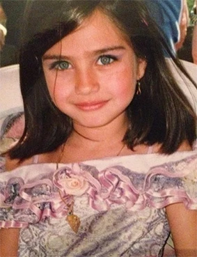 Amine Gülşe'nin çocukluk fotoğrafı