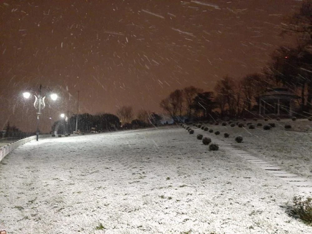 İstanbul'da kar yağışı