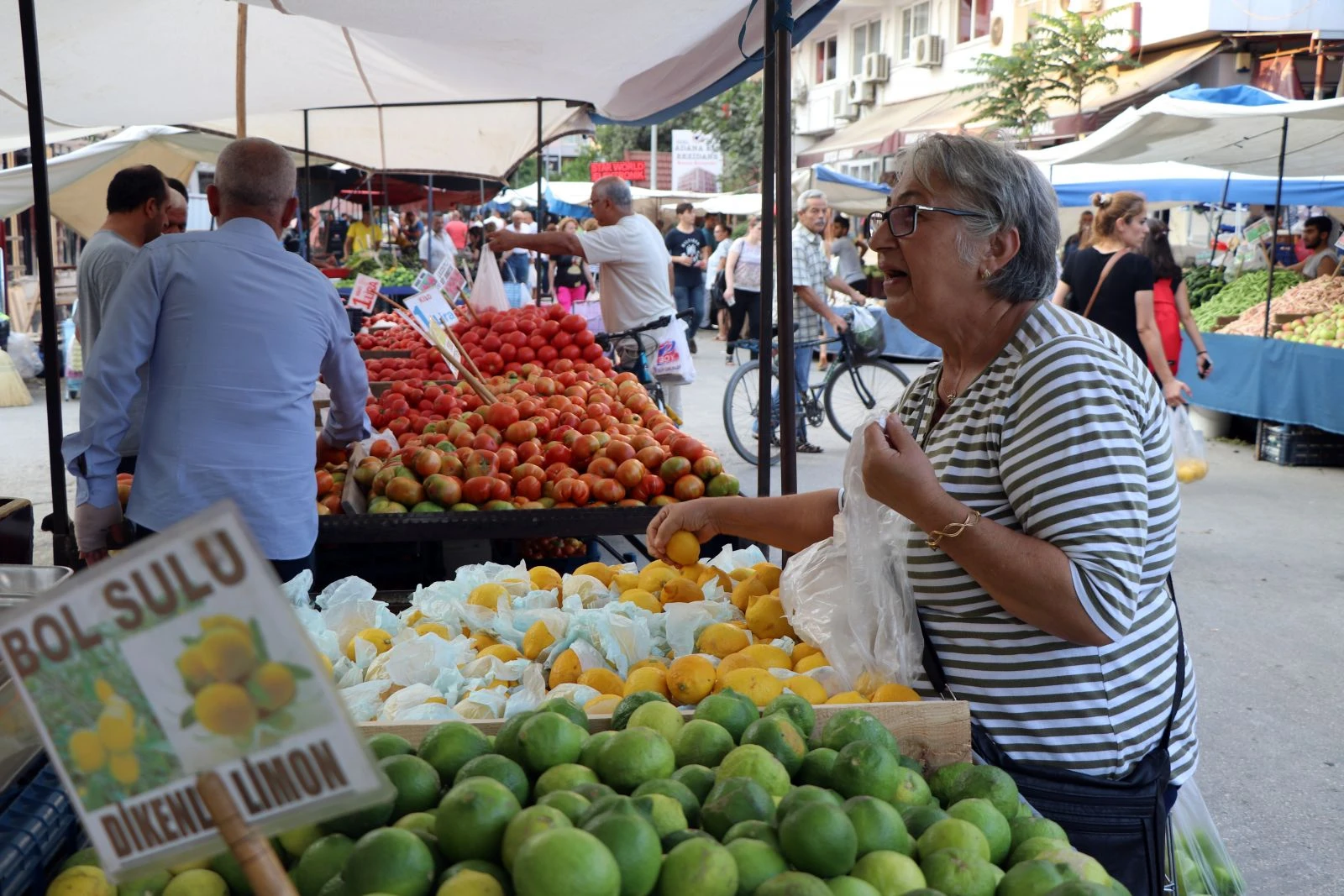 Bahçede 1, pazarda 6 TL