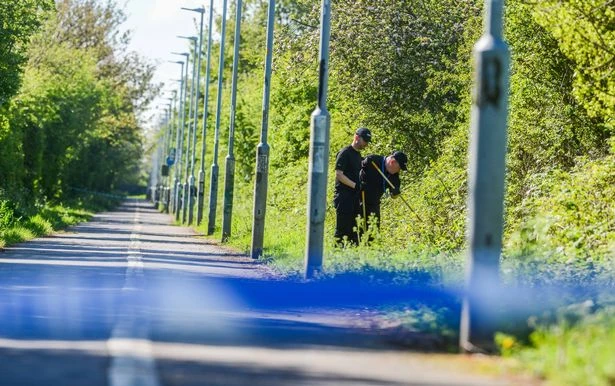 Polis kopan ayağın sahibini arıyor