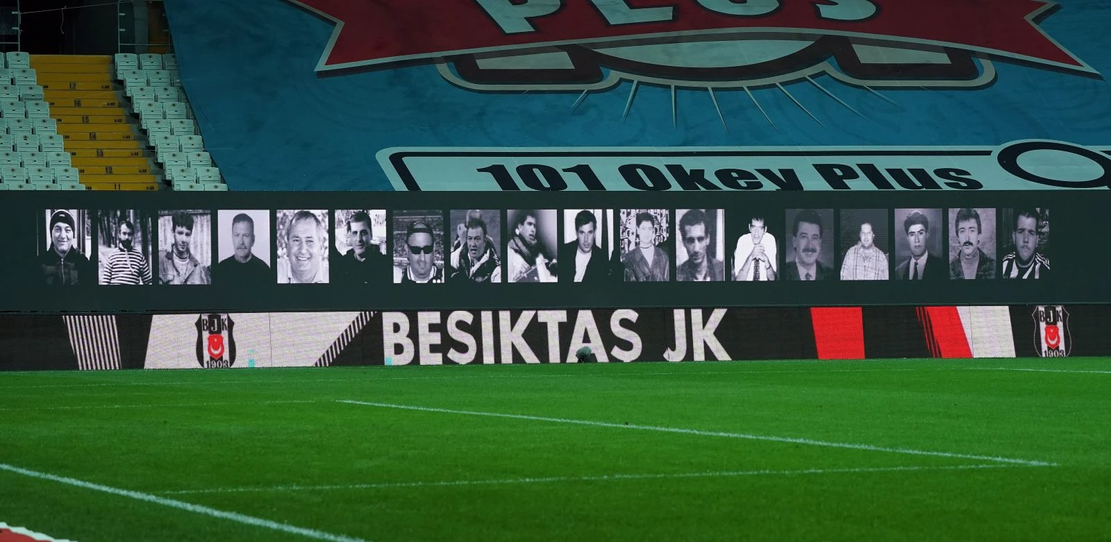 Beşiktaş, şehitleri unutmadı