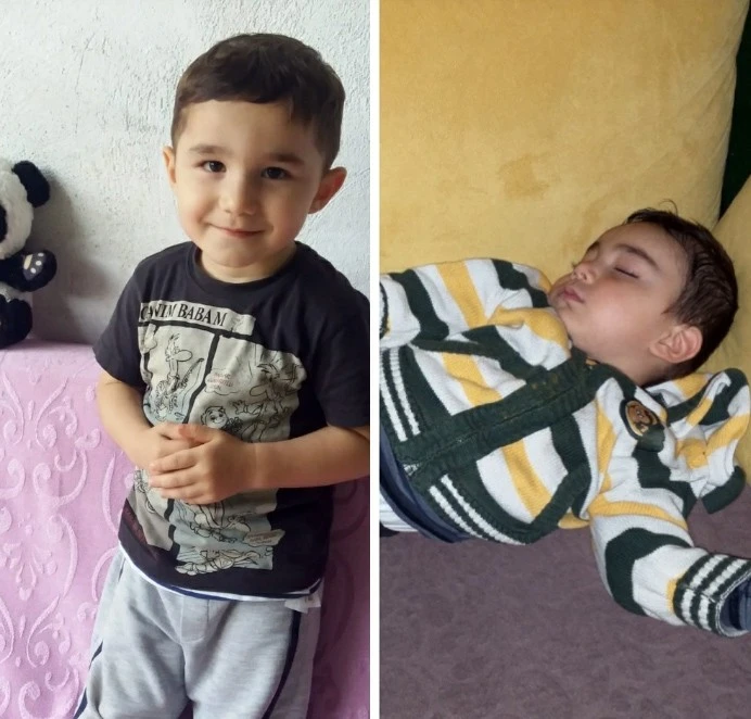 Yangında ölen babaanne ve torunlarına ağlatan veda