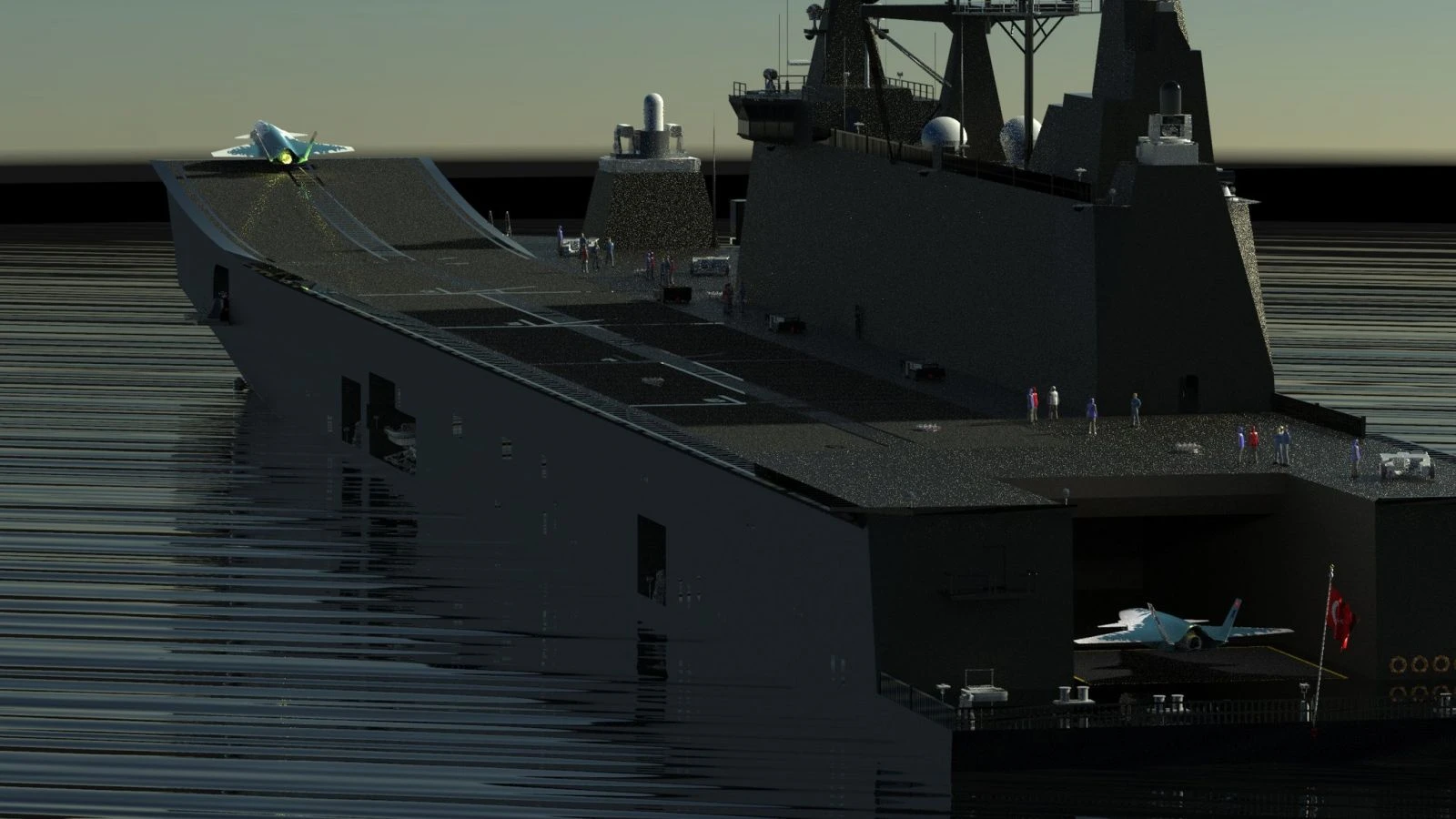 Baykar duyurdu: İnsanız savaş uçağından ilk görsel