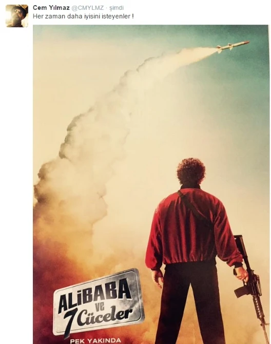 Cem Yılmaz yeni filminin afişini paylaştı