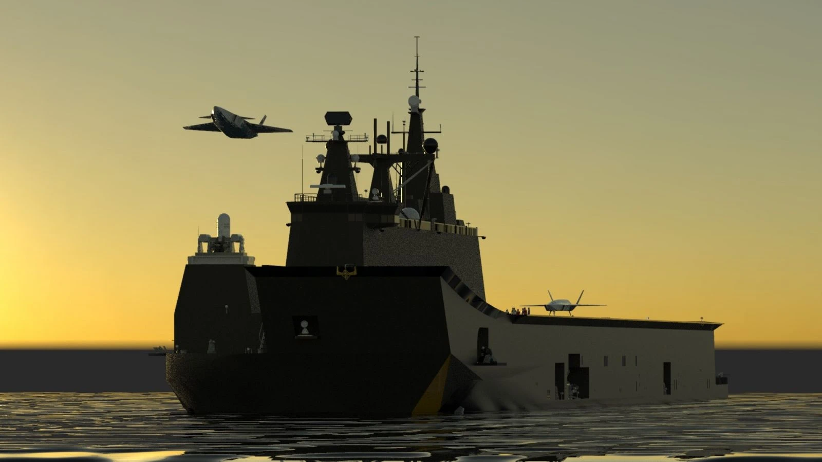 Baykar duyurdu: İnsanız savaş uçağından ilk görsel