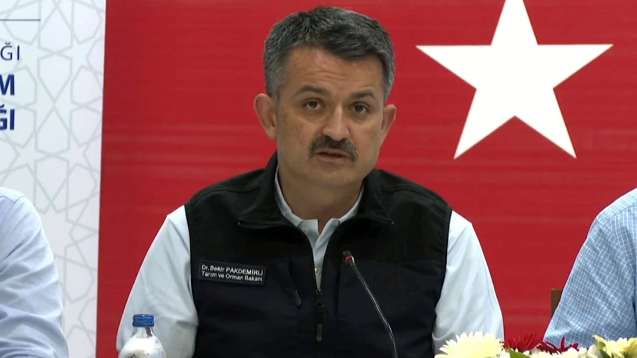 Bekir Pakdemirli ve Süleyman Soylu orman yangınlarında son durumu açıkladı