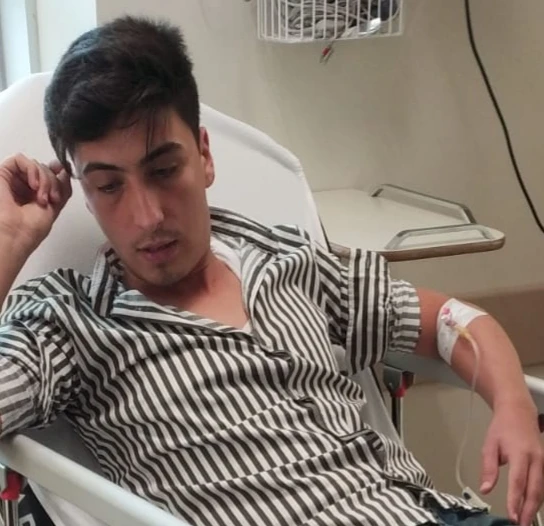 Bayram namazından çıktı kafasından vuruldu