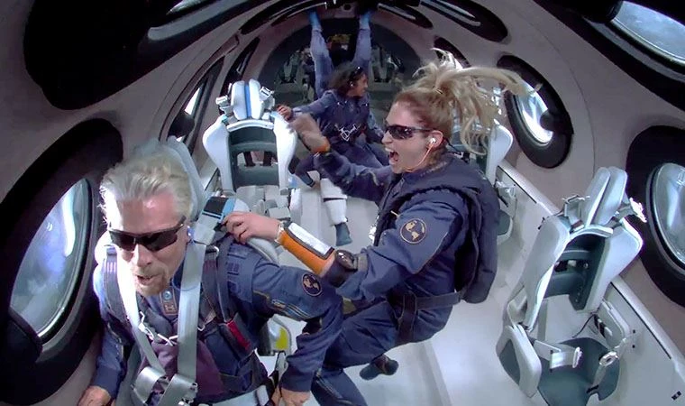 Uzay turistleri 3 günlük seyahat için gün sayıyor