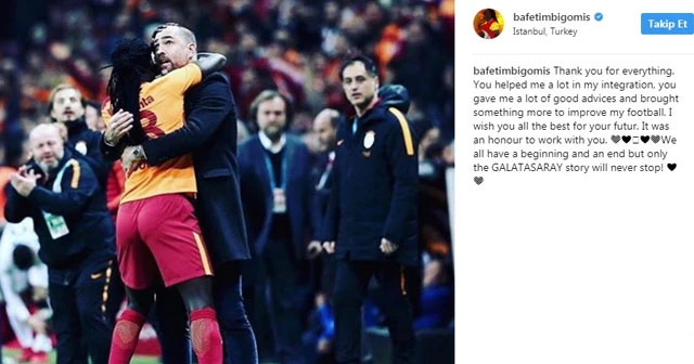 Bafetimbi Gomis'ten Igor Tudor'a veda mesajı