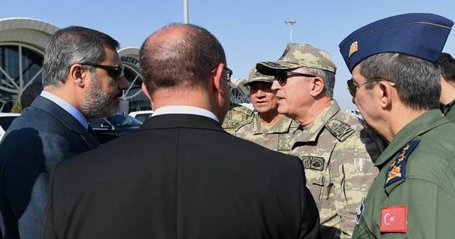 Genelkurmay Başkanı Hulusi Akar operasyonlarla ilgili bilgi aldı