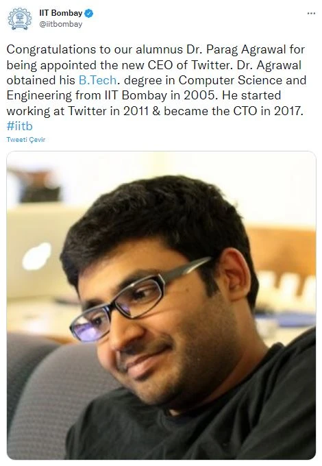 Twitter'ın başına Agrawal'ın geçmesiyle ABD'de 'Hintli CEO pandemisi' tavan yaptı