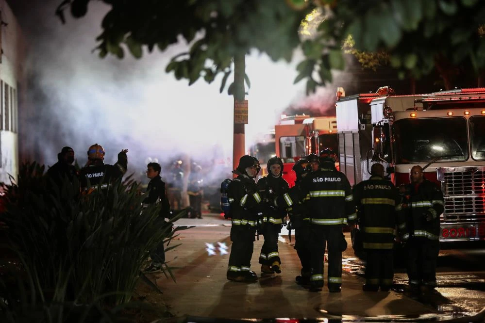 Brezilya'da film enstitüsünün deposu alev alev yandı