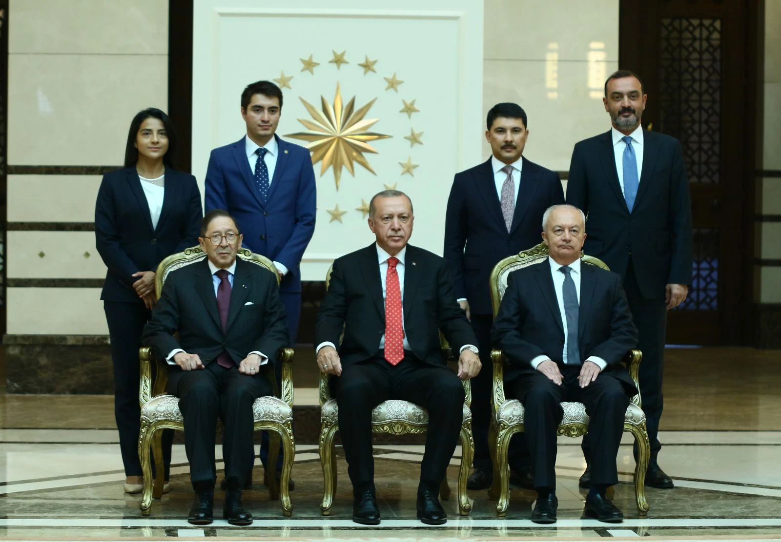 Cumhurbaşkanı Erdoğan, Kolombiya Büyükelçisi'ni 28 Ağustos 2019'da kabul etti