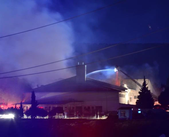 Çanakkale'de cezaevinde yangın