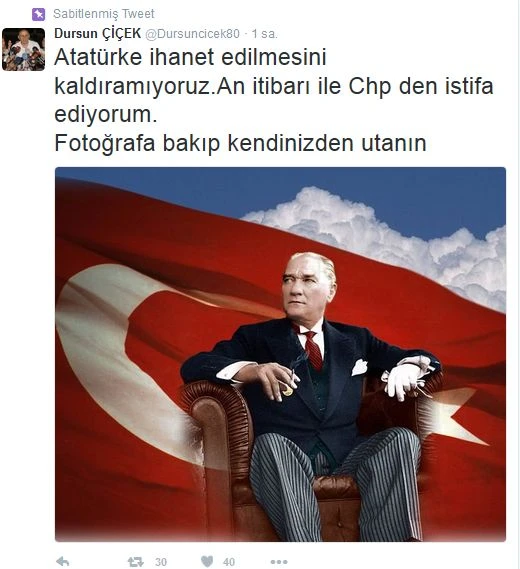 Ayyıldız Tim Dursun Çiçek'i hackledi