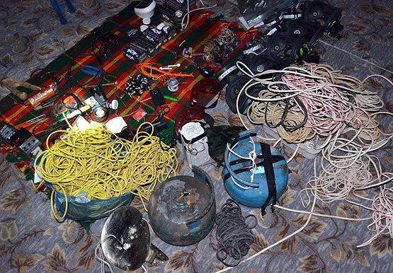 Silopi'de kültür sanat derneğinden cephanelik çıktı