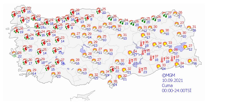 Meteorolojiden peş peşe uyarı! Sağanak çok kuvvetli olacak