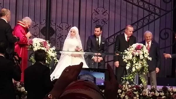 Cumhurbaşkanı Erdoğan Soylu'nun düğününde