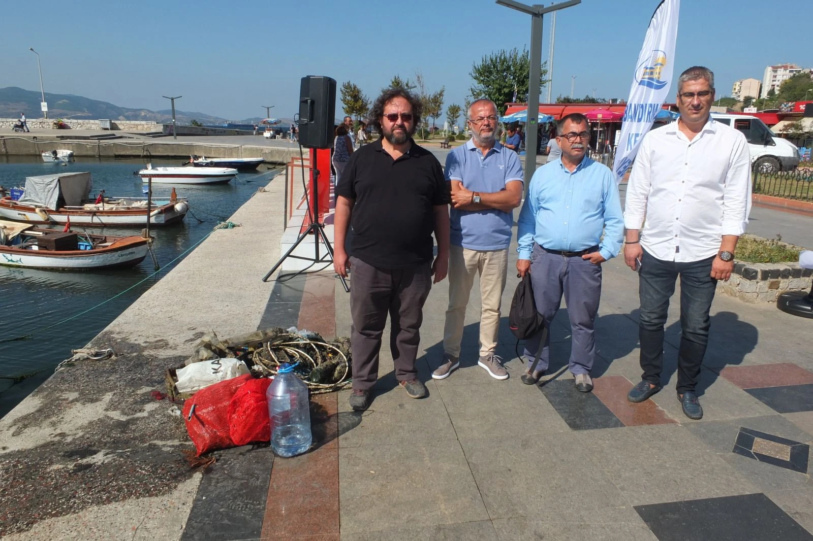 Denizden tabureden lastiğe kadar her şey çıktı