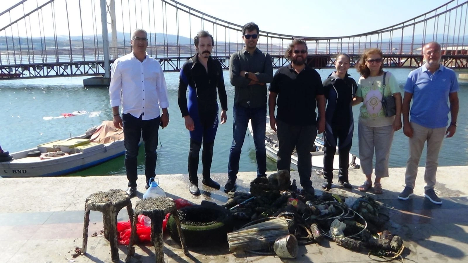 Denizden tabureden lastiğe kadar her şey çıktı