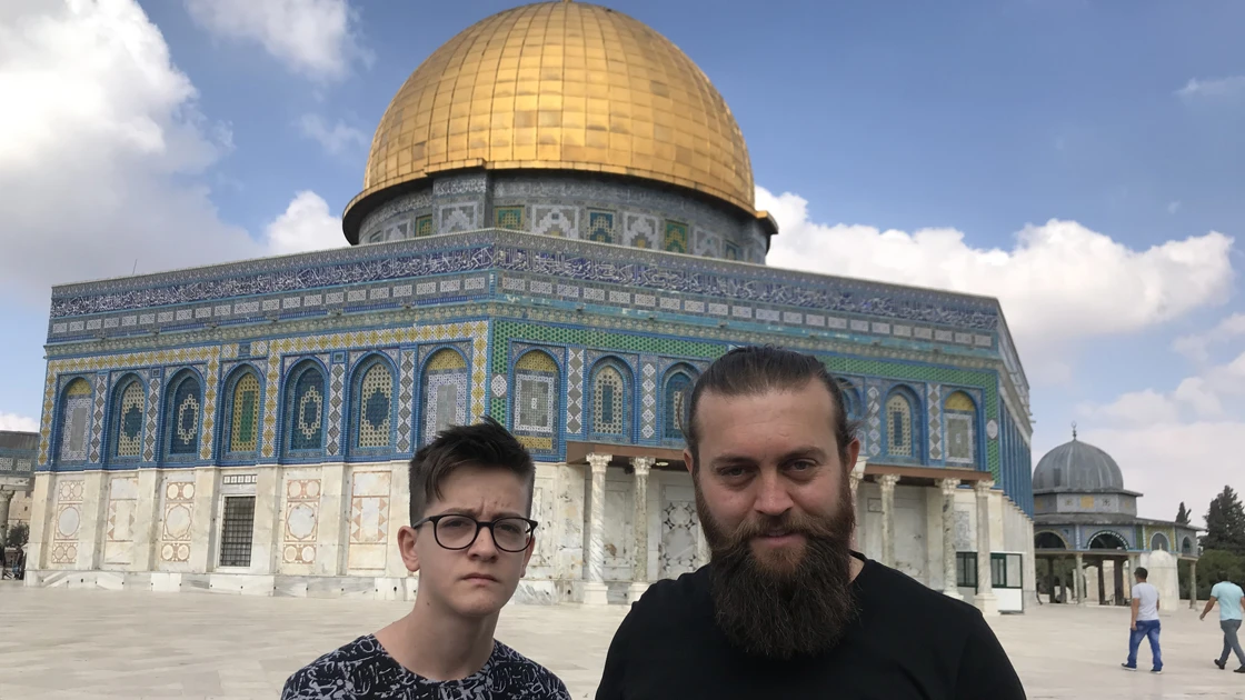 Diriliş Ertuğrul oyuncusuna Kudüs’te yoğun ilgi