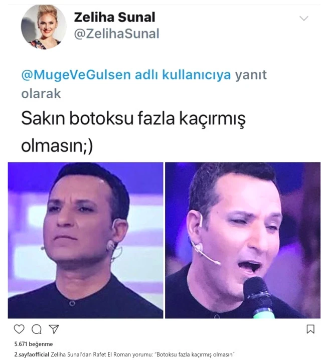 Rafet El Roman botoksu abarttı, sosyal medya sallandı