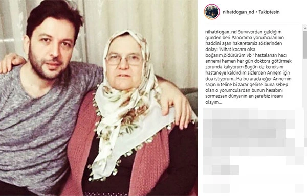 Nihat Doğan’ın annesi hastaneye kaldırıldı